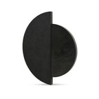 Meridian wall decor by Moe's Home Collection, iron, matte black geometric relief