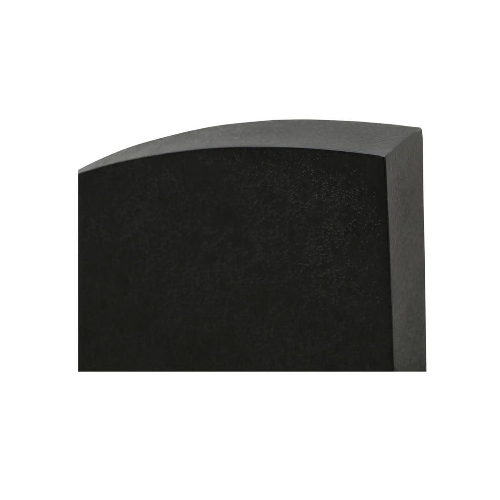 Meridian wall decor by Moe's Home Collection, iron, matte black geometric relief