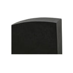 Meridian wall decor by Moe's Home Collection, iron, matte black geometric relief