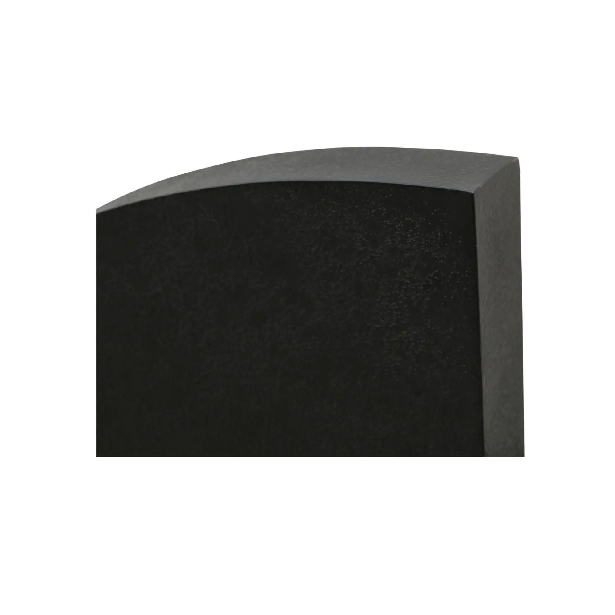 Meridian wall decor by Moe's Home Collection, iron, matte black geometric relief