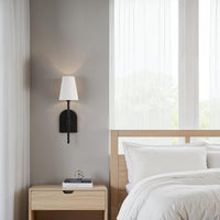 Mililani wall sconce by Renwil, iron, matte black finish