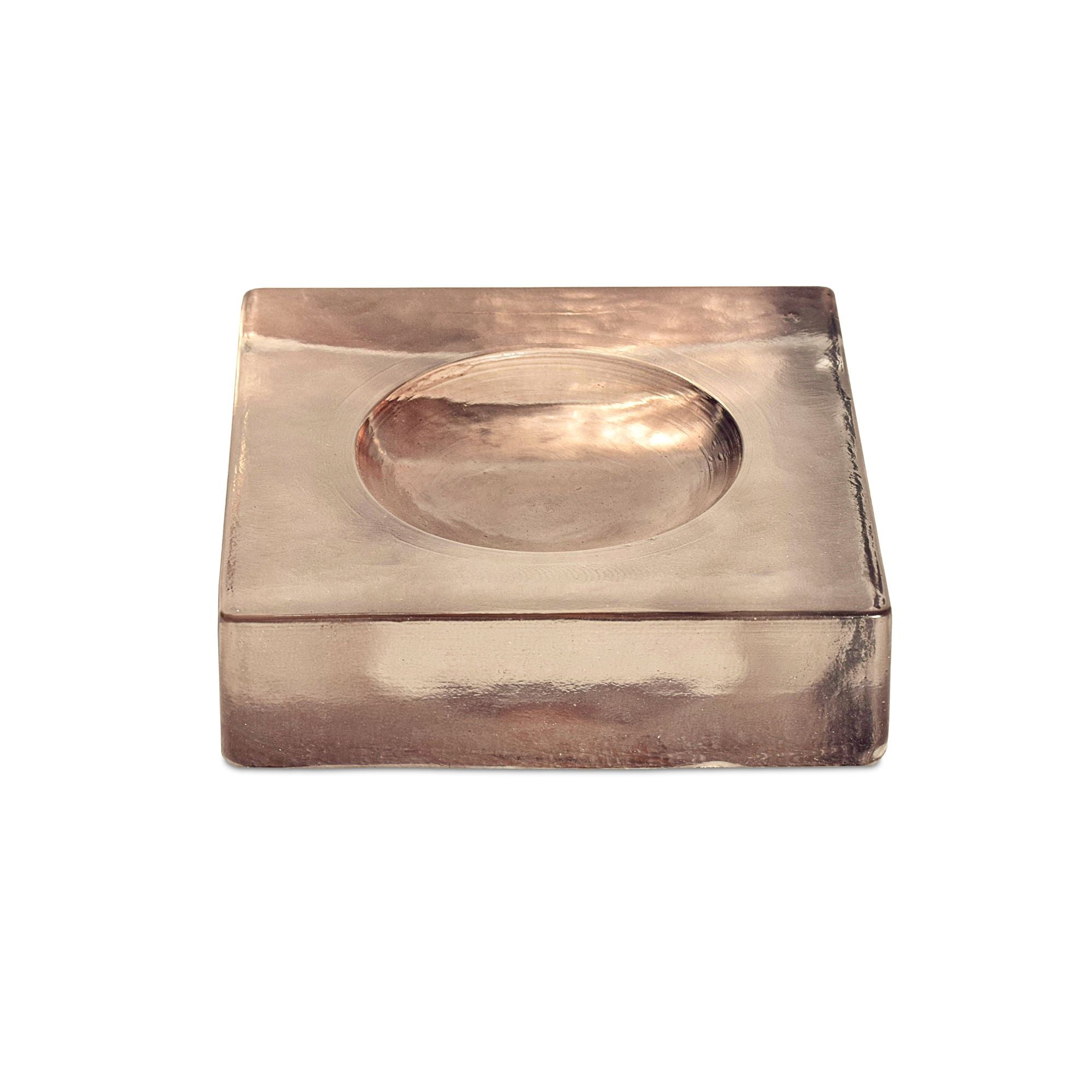 Miro catchall by Moe's Home Collection, cast glass, tinted square form