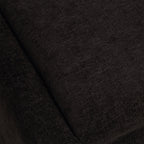 Moita stool by Renwil, chenille, matte black frame