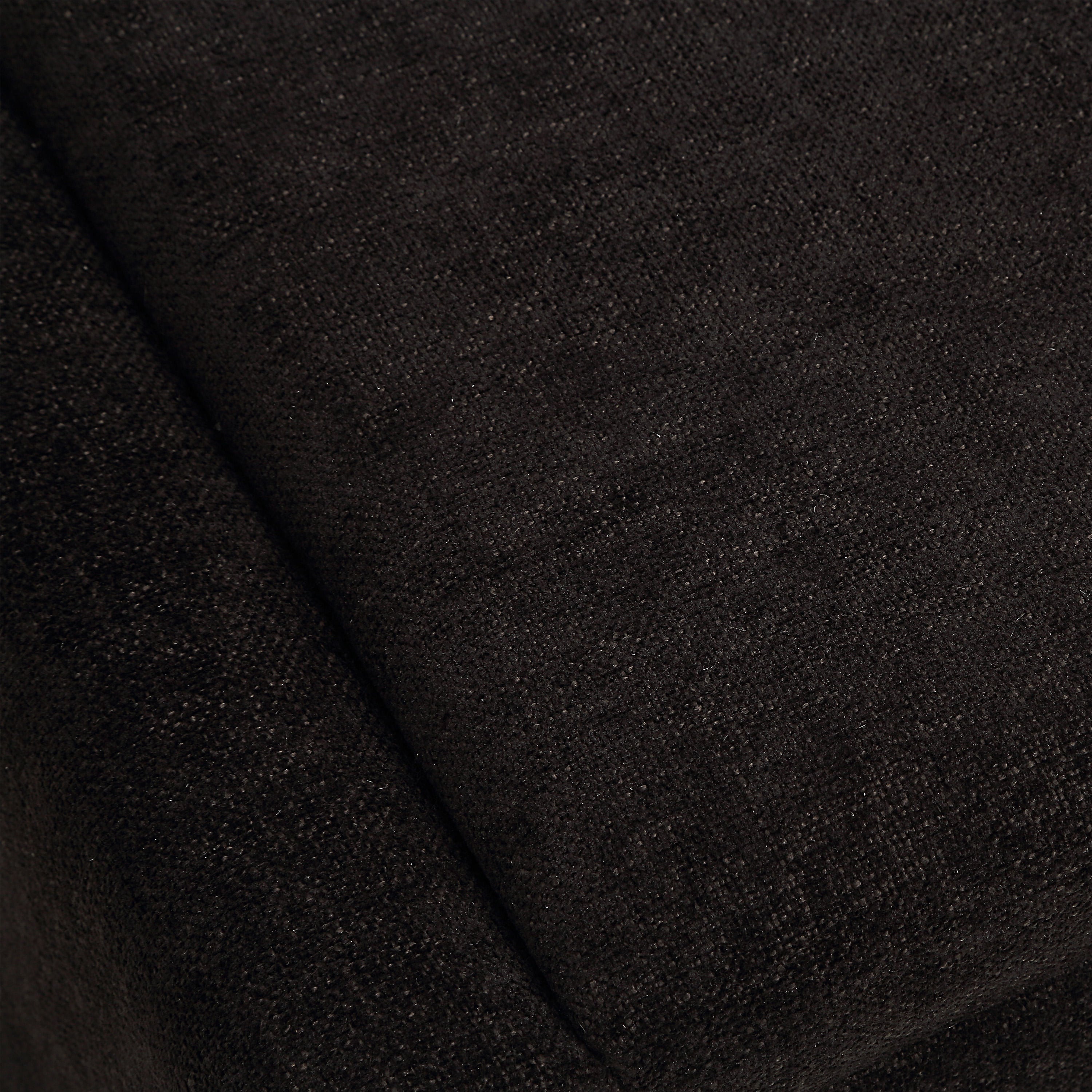 Moita stool by Renwil, chenille, matte black frame