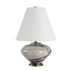 Monumento table lamp by Renwil, Bolgi marble, grey