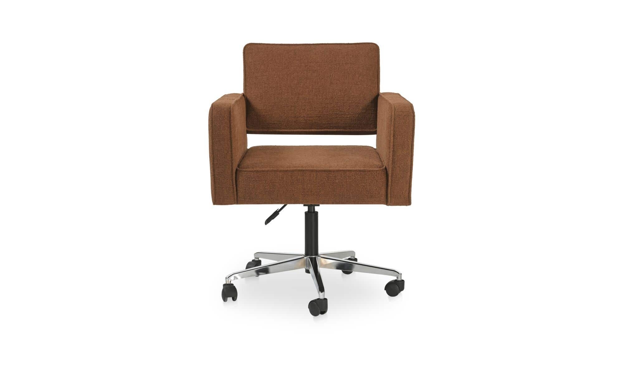 Upholstered Harris Office Chair Burgundy