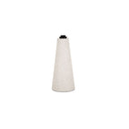 Nori table lamp by Moe's Home Collection, flecked white ceramic, organic asymmetric form