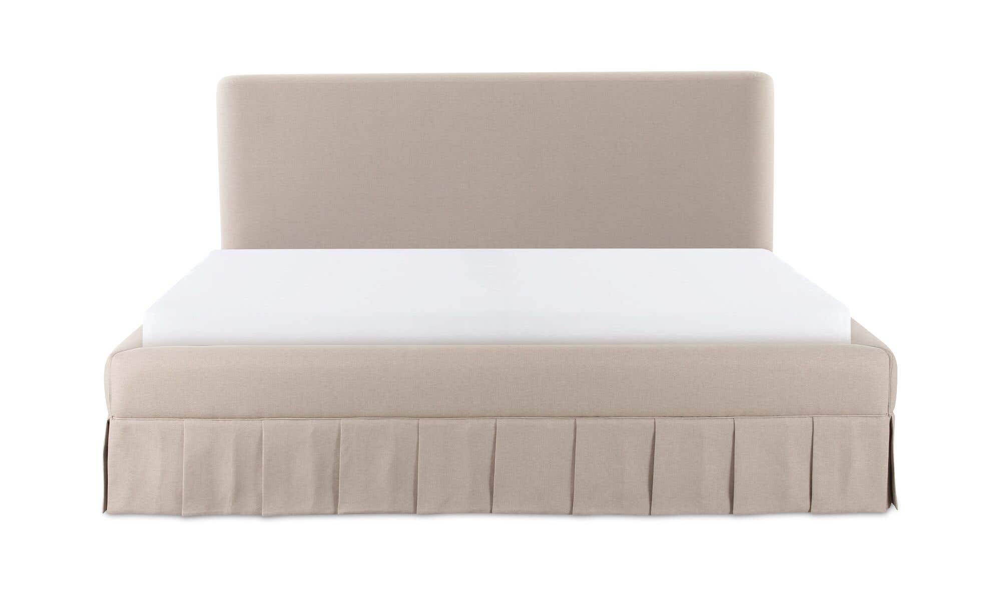 Maren Queen Bed Beige