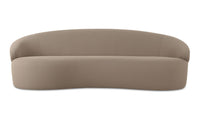 Upholstered Outdoor Cove Sofa Taupe