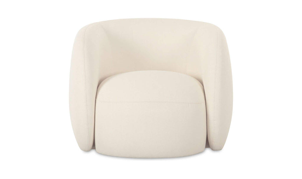 Upholstered Outdoor Rae Accent Chair Cream