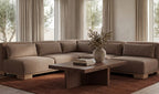 June Sofa Dark Brown view 2