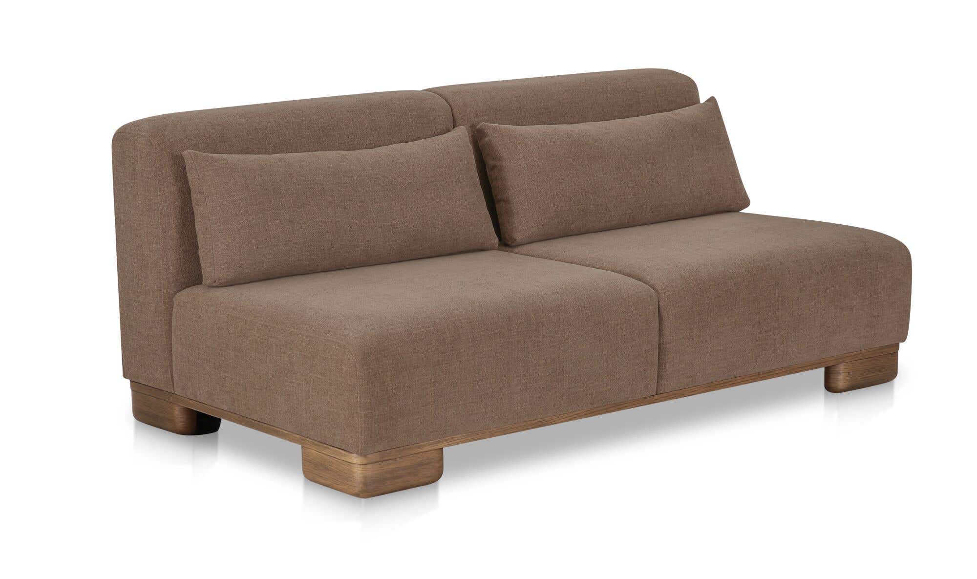 June Sofa Dark Brown view 3