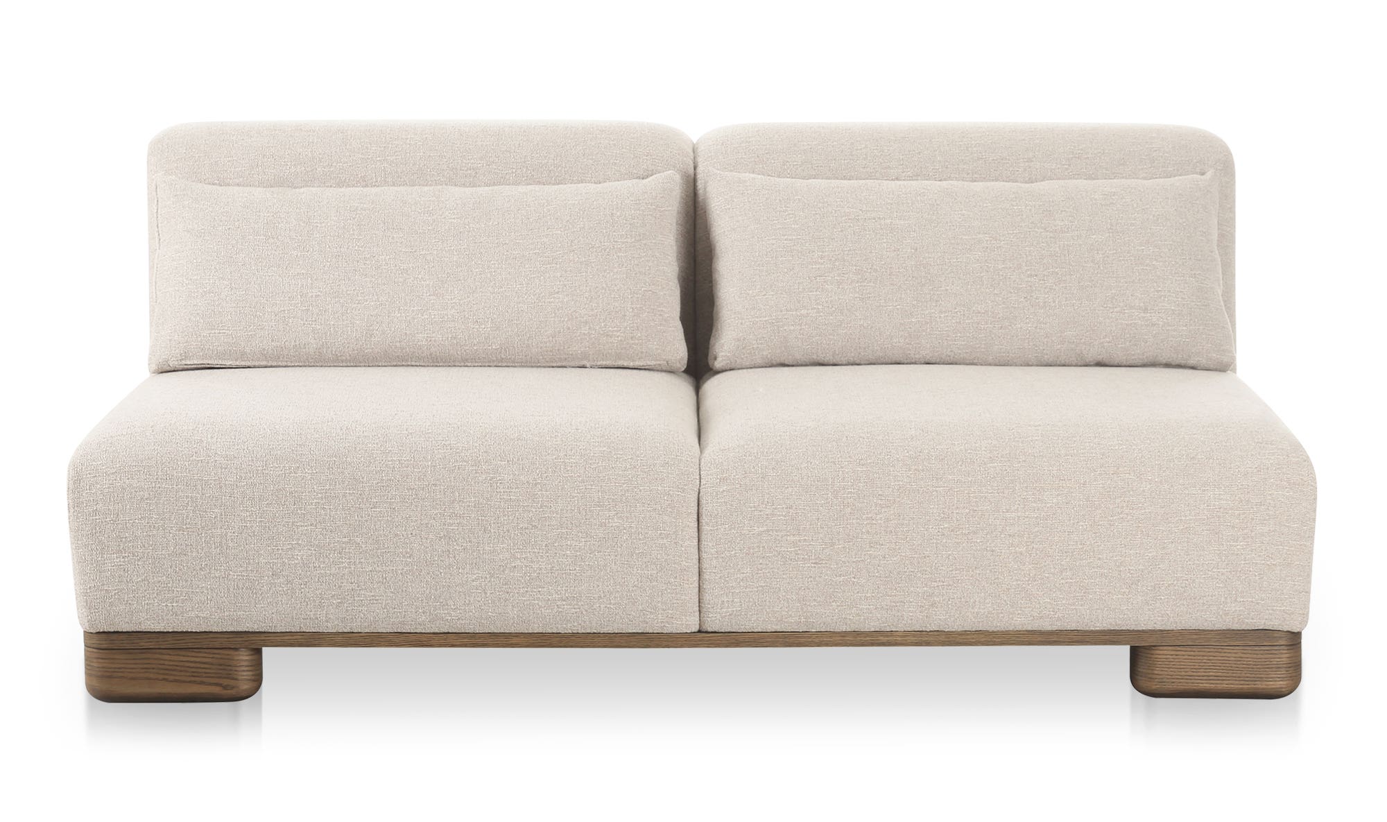 June Sofa Oatmeal front