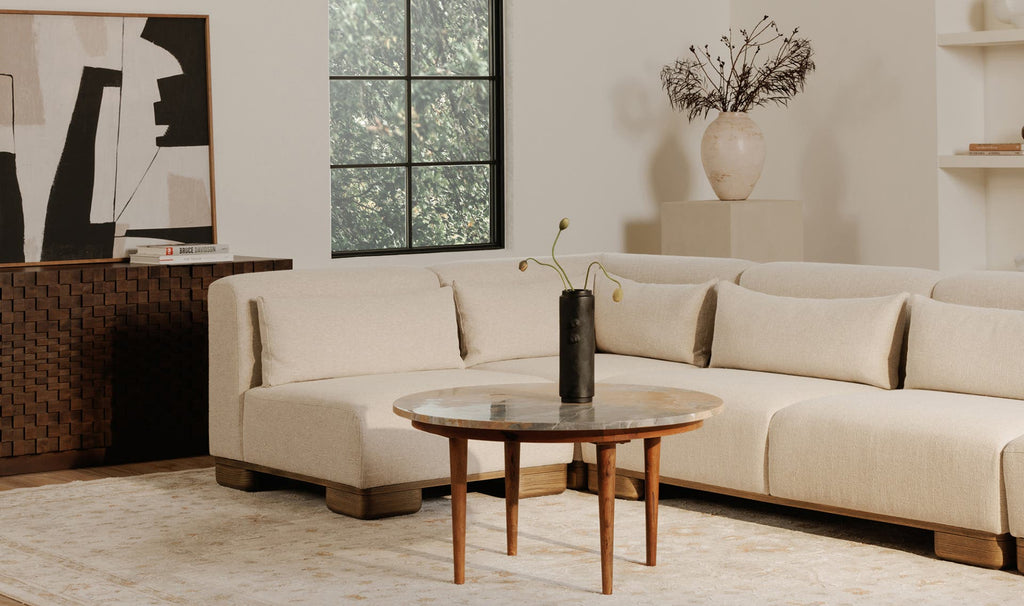 June Sofa Oatmeal view 12