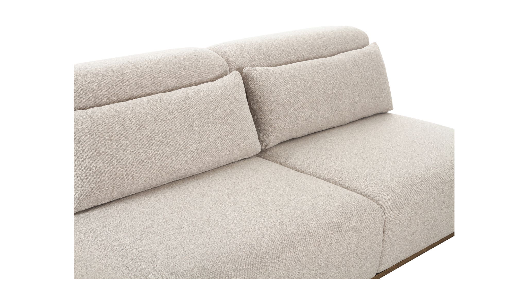 June Sofa Oatmeal view 18