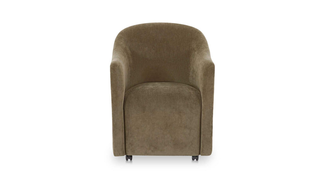 Drava Rolling Dining Chair Green