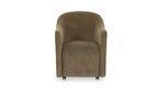 Drava Rolling Dining Chair Green