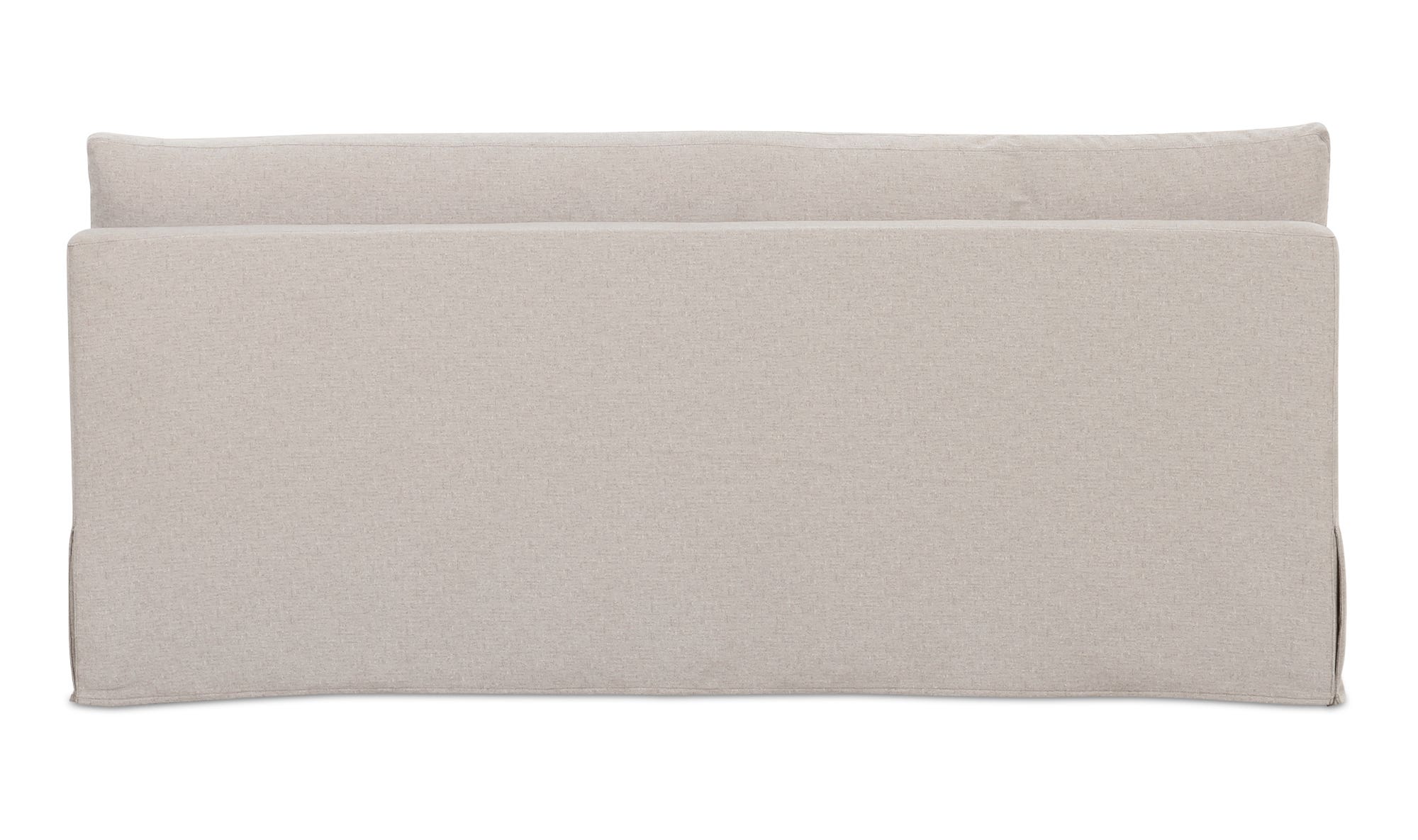 Fable Slipcover Dining Bench Beige view 7