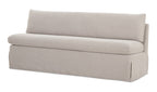 Fable Slipcover Dining Bench Beige view 5