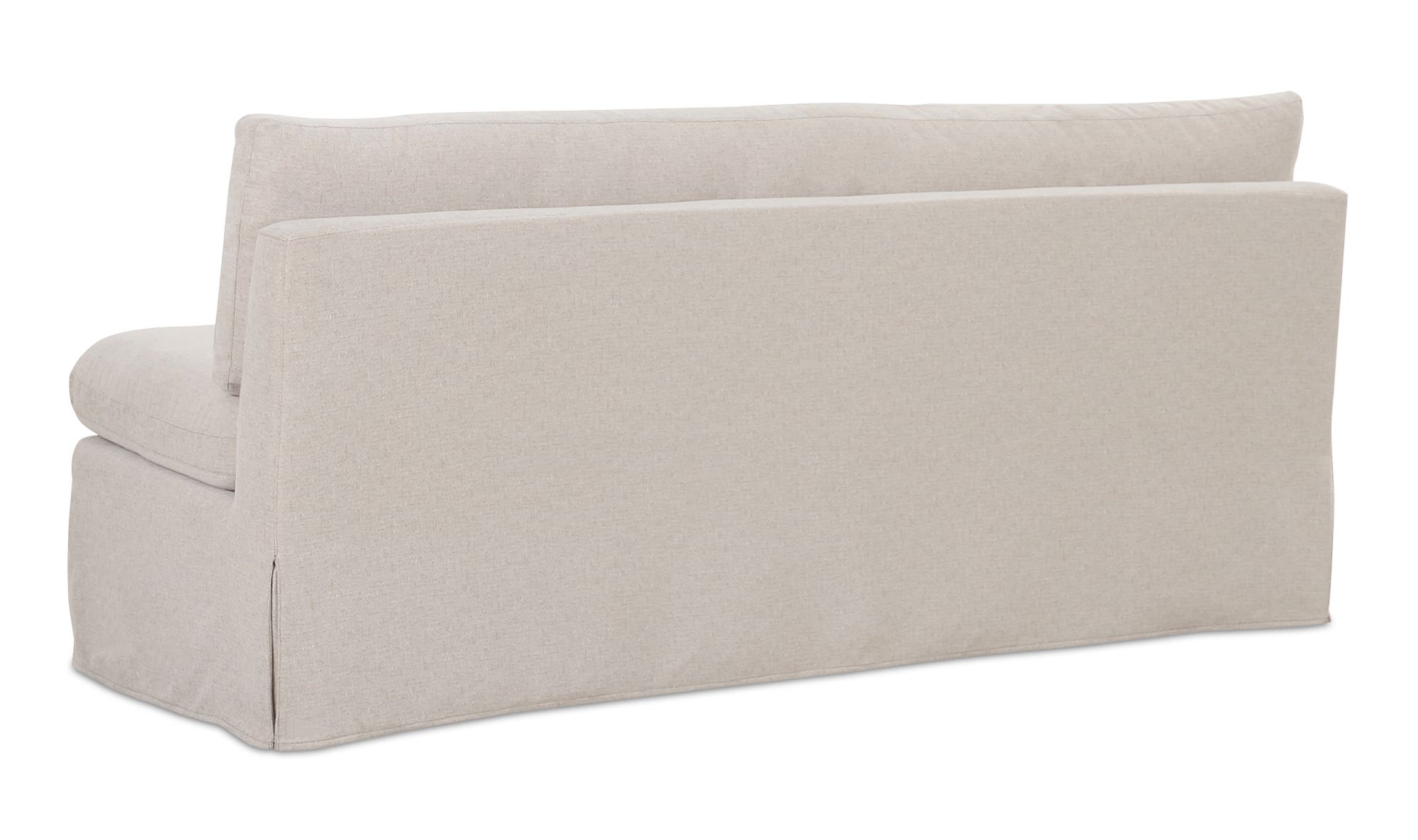 Fable Slipcover Dining Bench Beige view 6