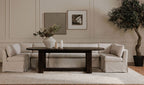 Fable Slipcover Chair and a Half Beige view 2