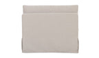 Fable Slipcover Chair and a Half Beige view 7