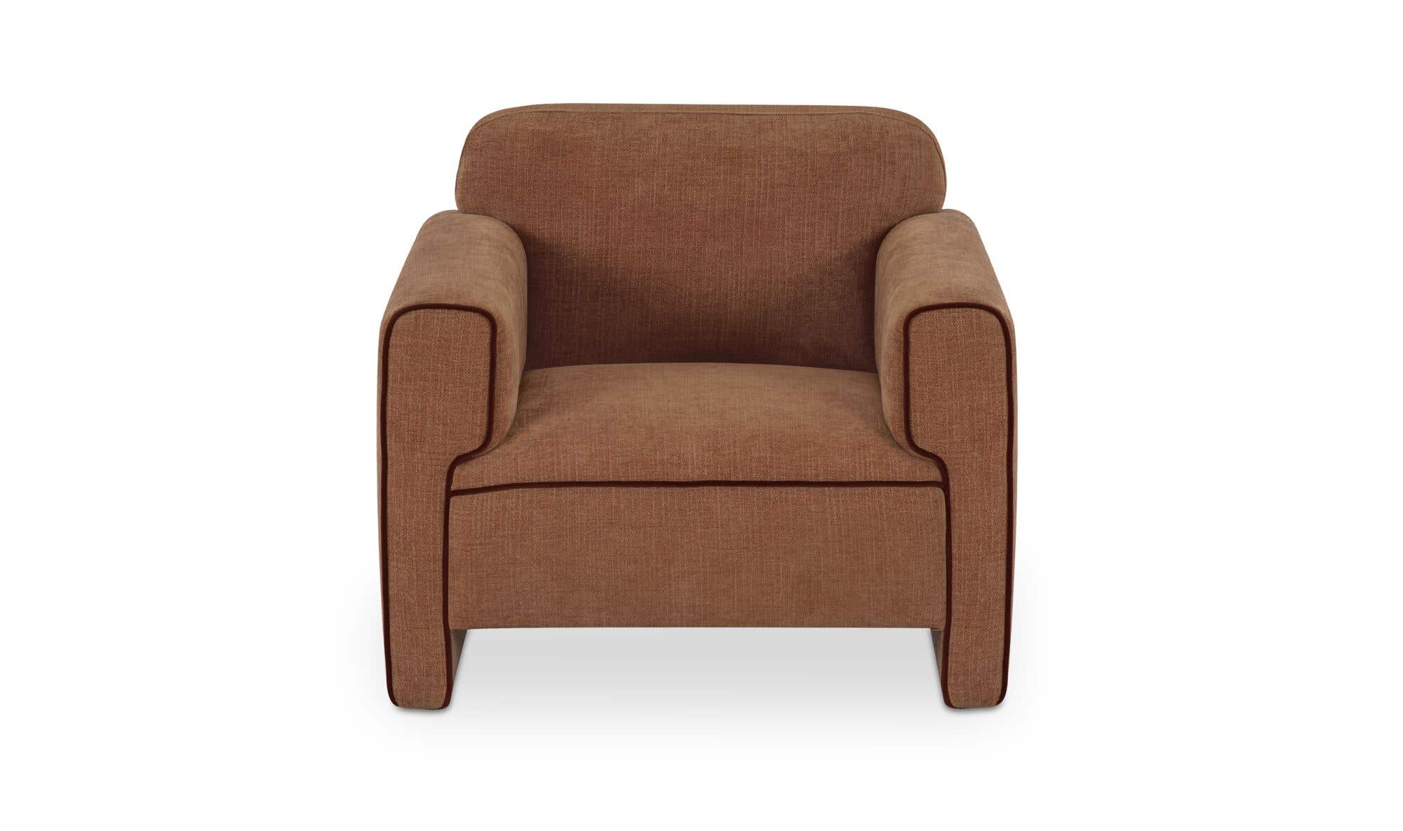 Leo Accent Chair Light Brown