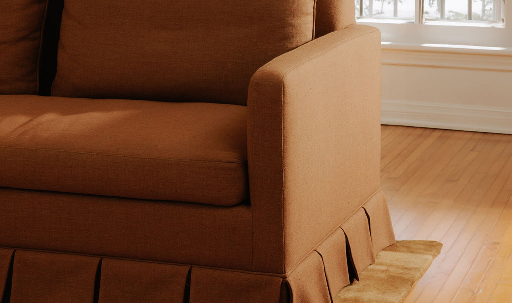 Pellicano Sofa Terracotta view 14