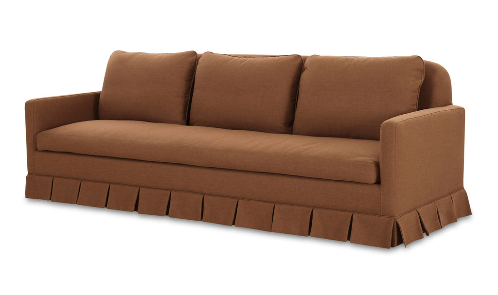 Pellicano Sofa Terracotta view 15