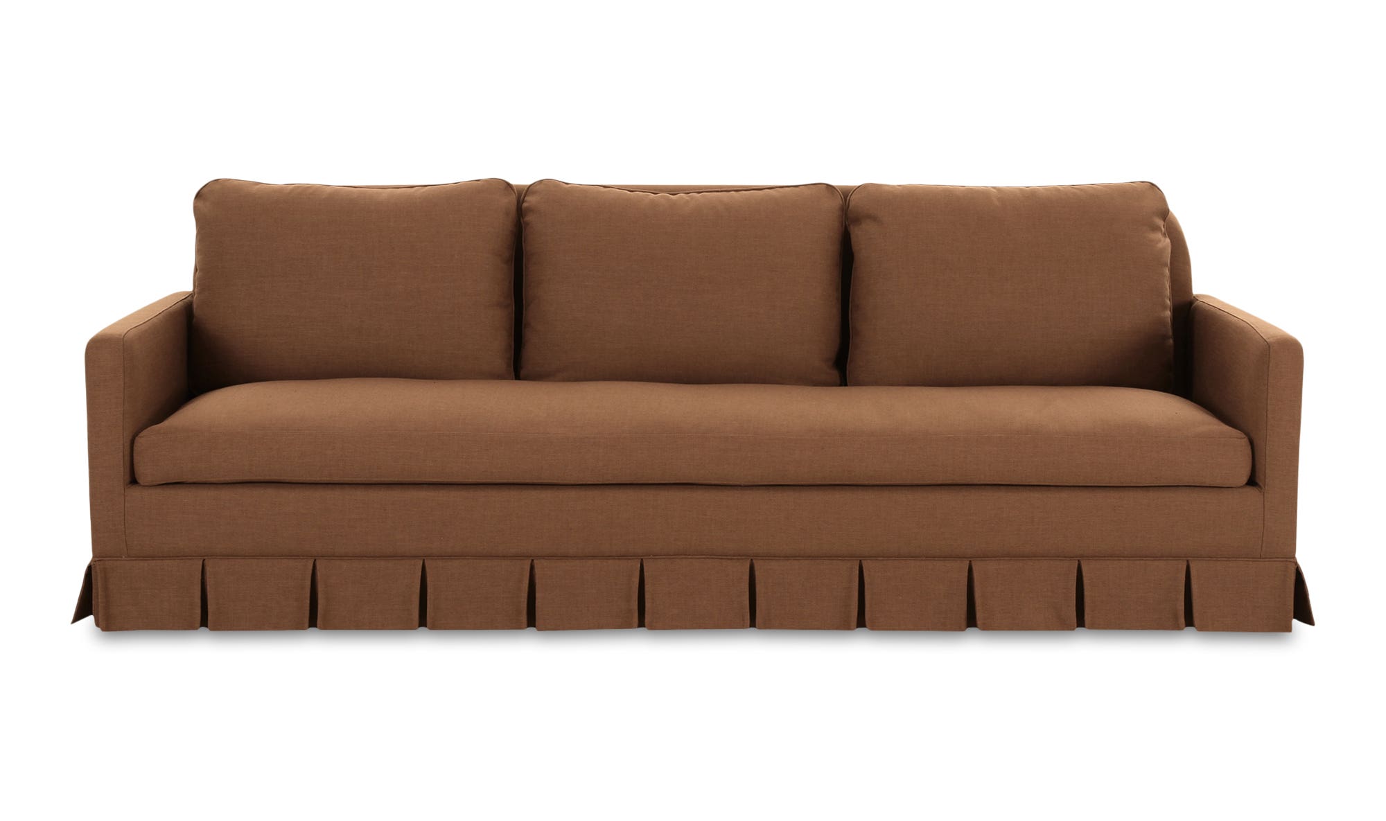 Pellicano Sofa Terracotta front