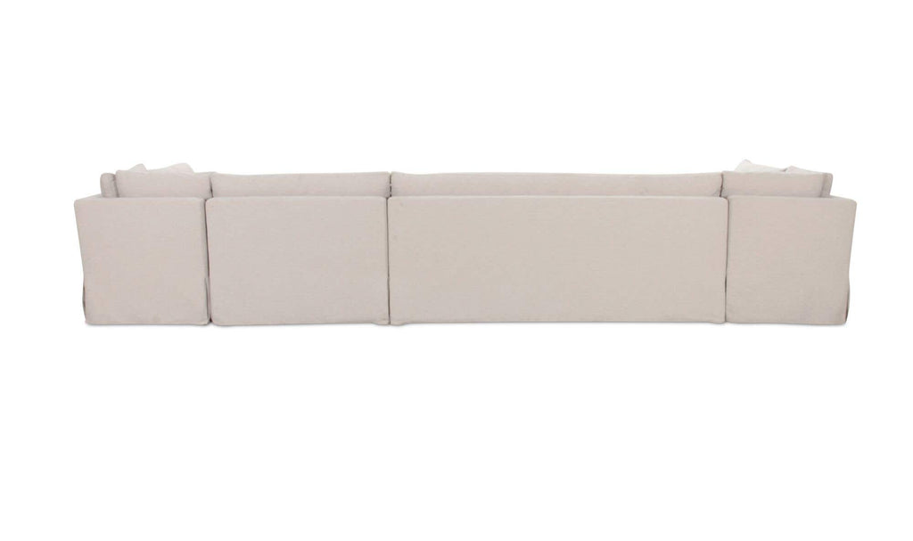Fable Slipcover Dining Banquette U-Shape 168 in. view 71