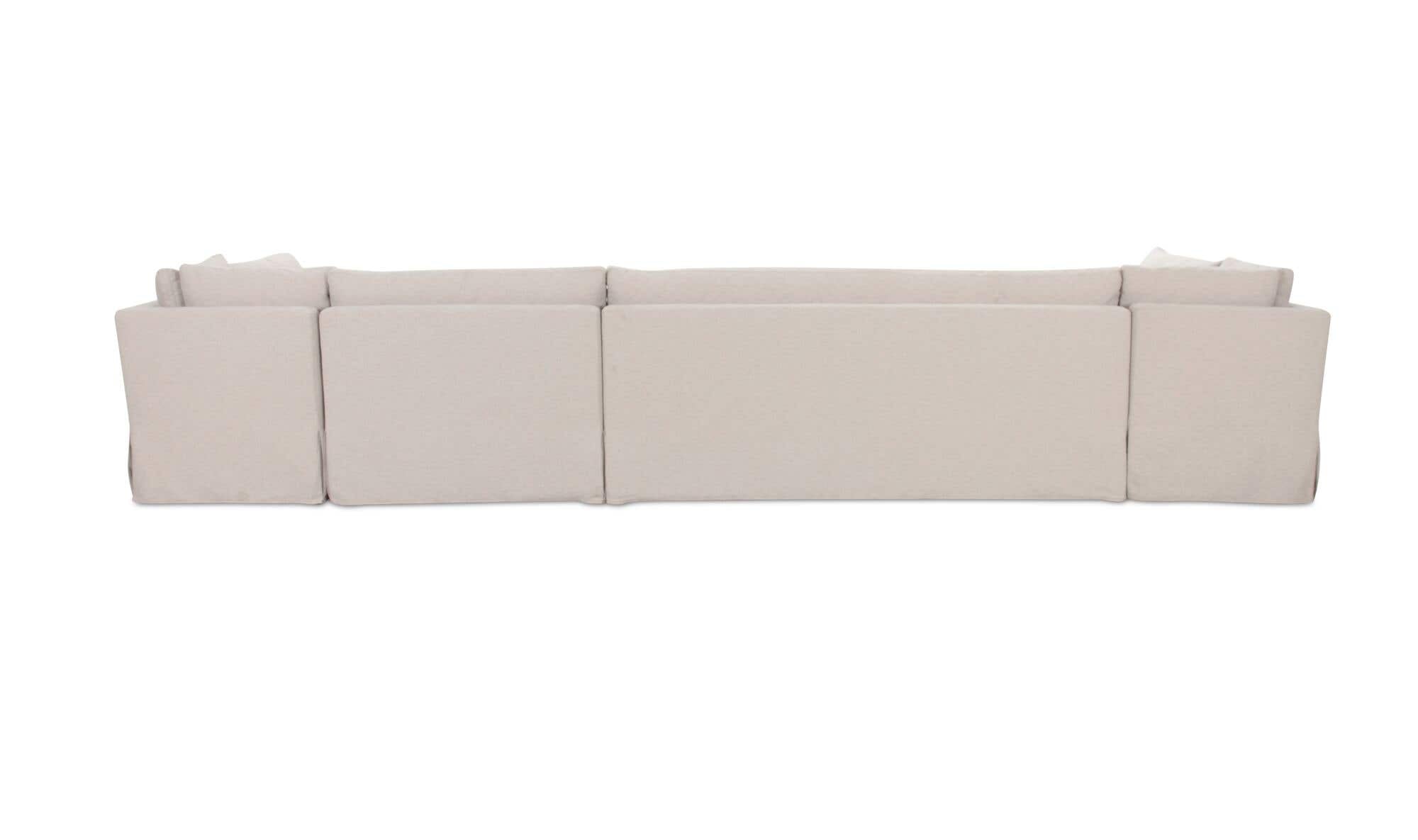 Fable Slipcover Dining Banquette U-Shape 168 in. view 71