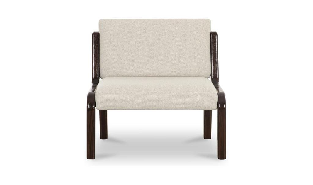 Edie Accent Chair Flecked Ivory
