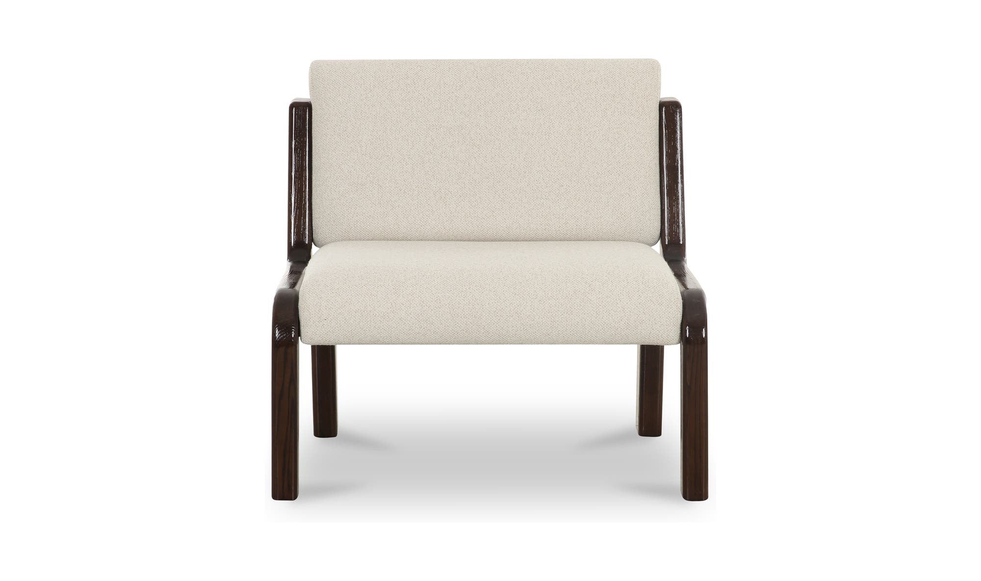 Edie Accent Chair Flecked Ivory
