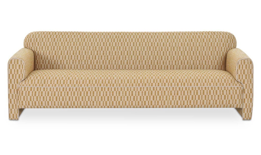 Leo Sofa Chartreuse front