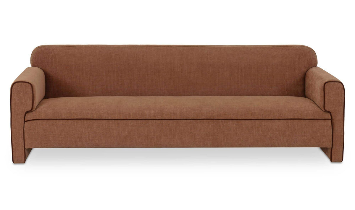 Leo Sofa Light Brown front