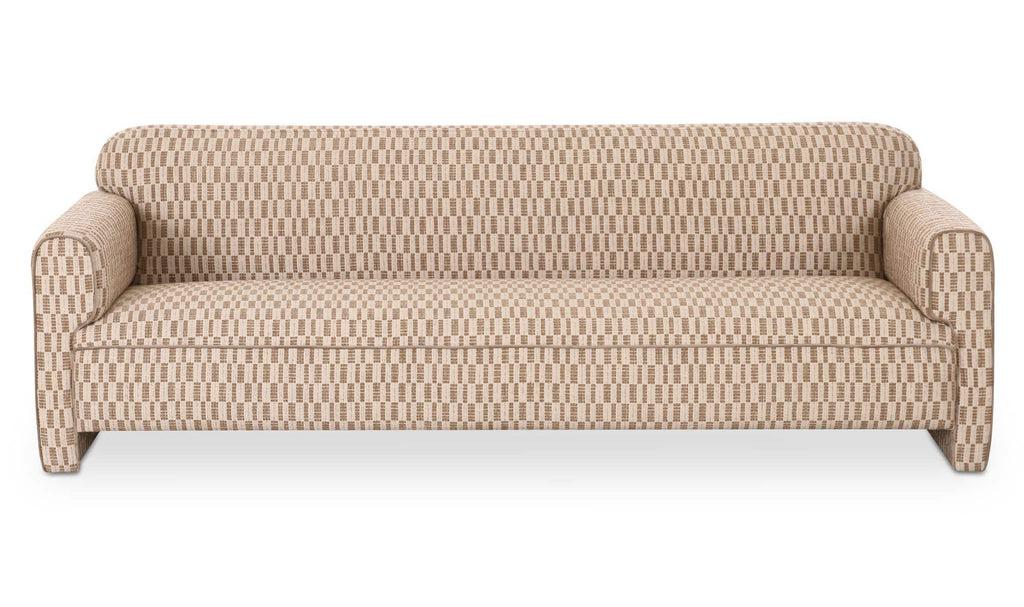 Leo Sofa Taupe front