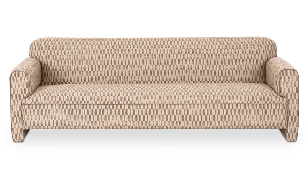 Leo Sofa Taupe front