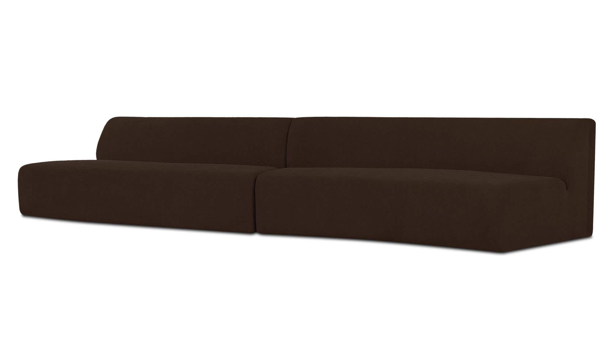 Naomi 2 Piece Wave Modular Sectional 2