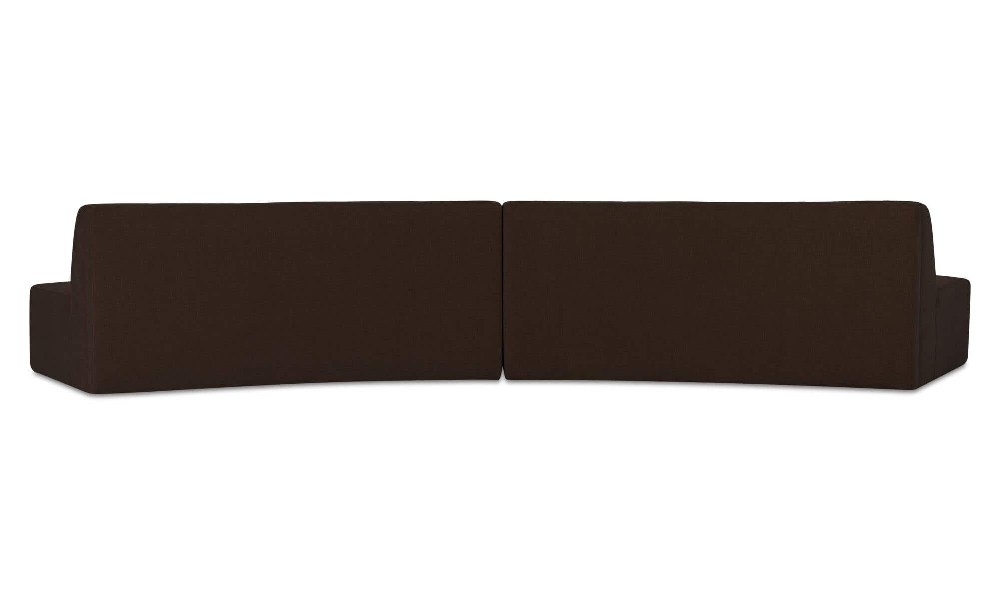 Naomi 2 Piece Convex Modular Sectional 5