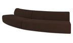 Naomi 2 Piece Convex Modular Sectional 2