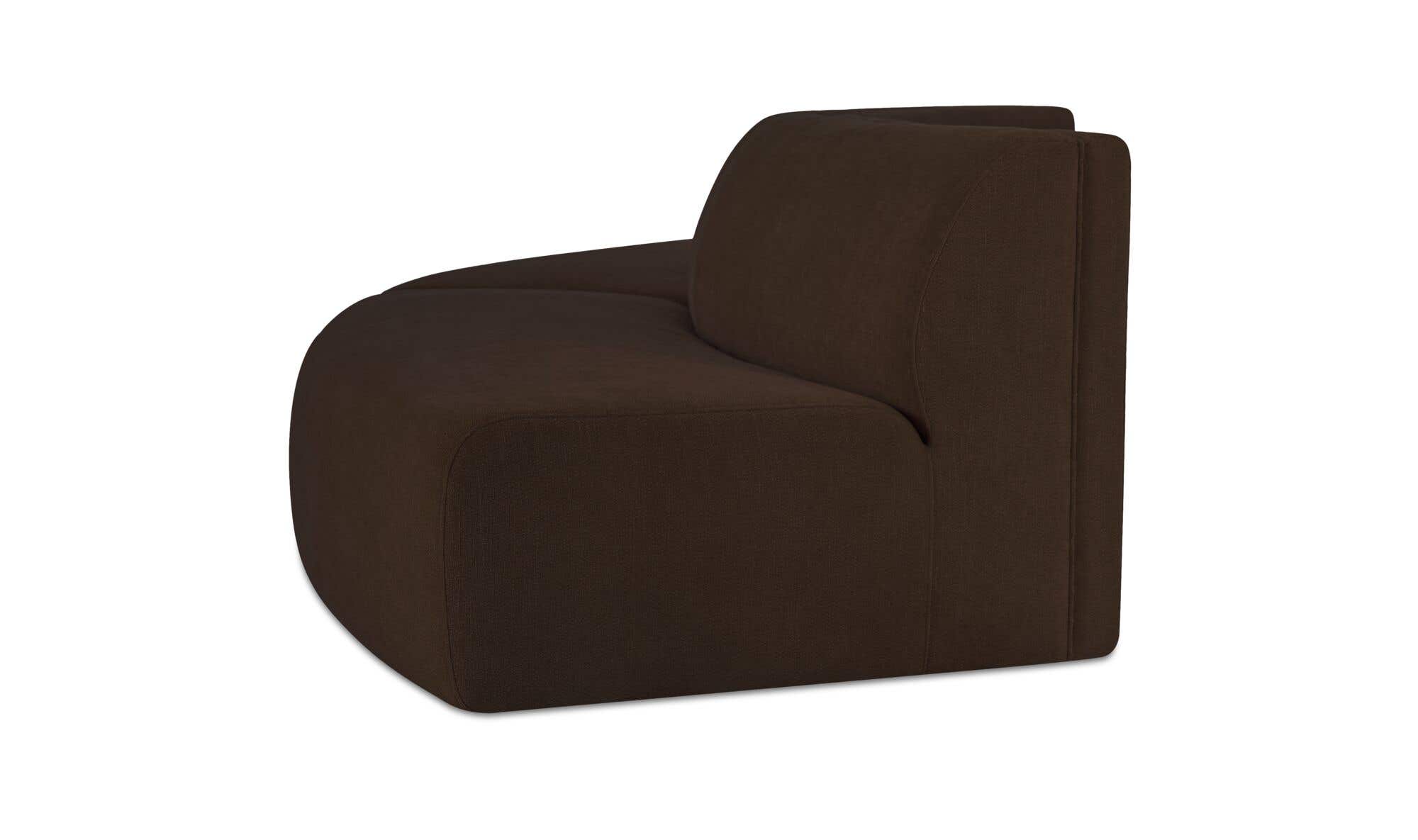 Naomi 2 Piece Convex Modular Sectional 4