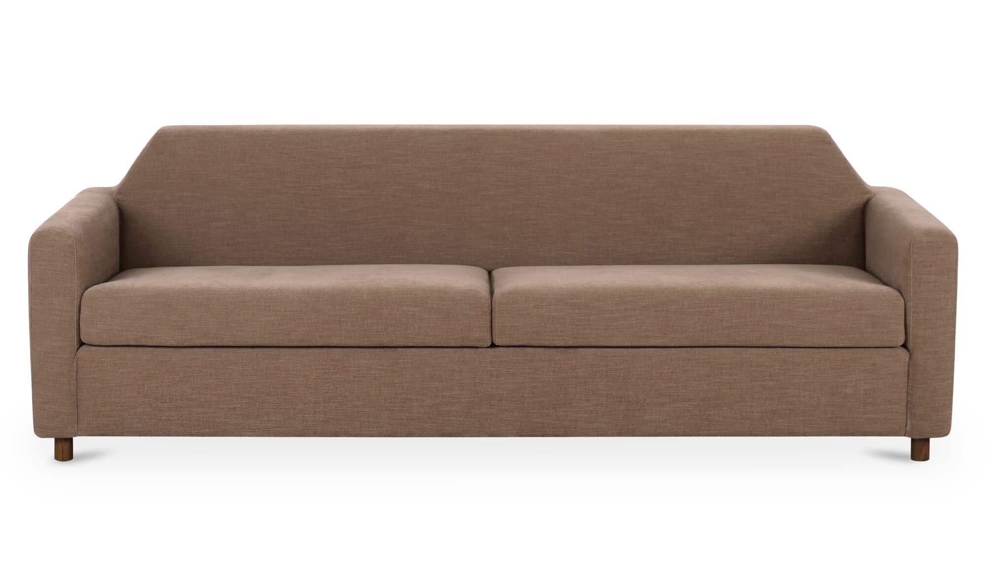 Finch Sofa Soft Brown front