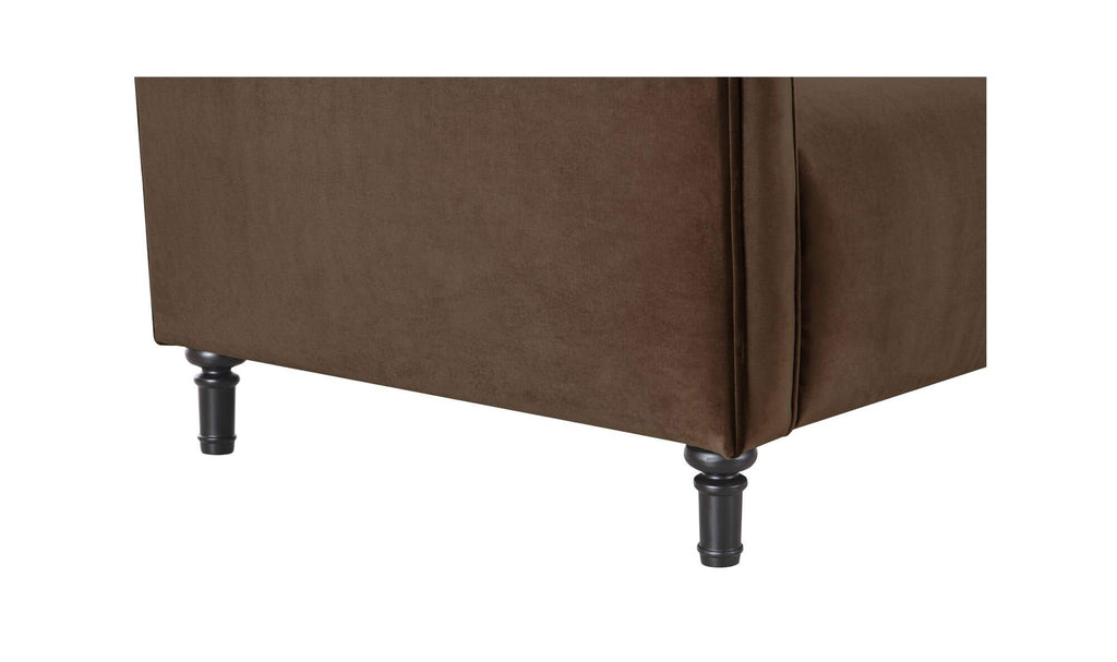 Harmony Sofa Dark Brown view 8