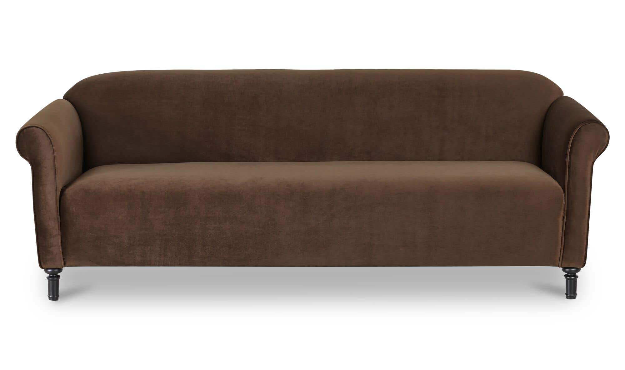 Harmony Sofa Dark Brown front