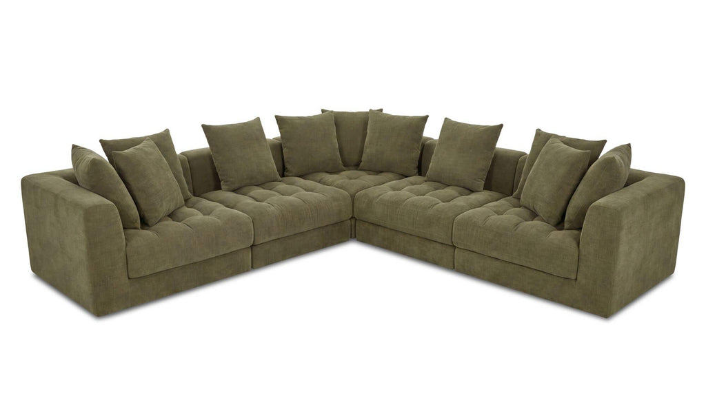 Davie Classic L Modular Sectional Olive