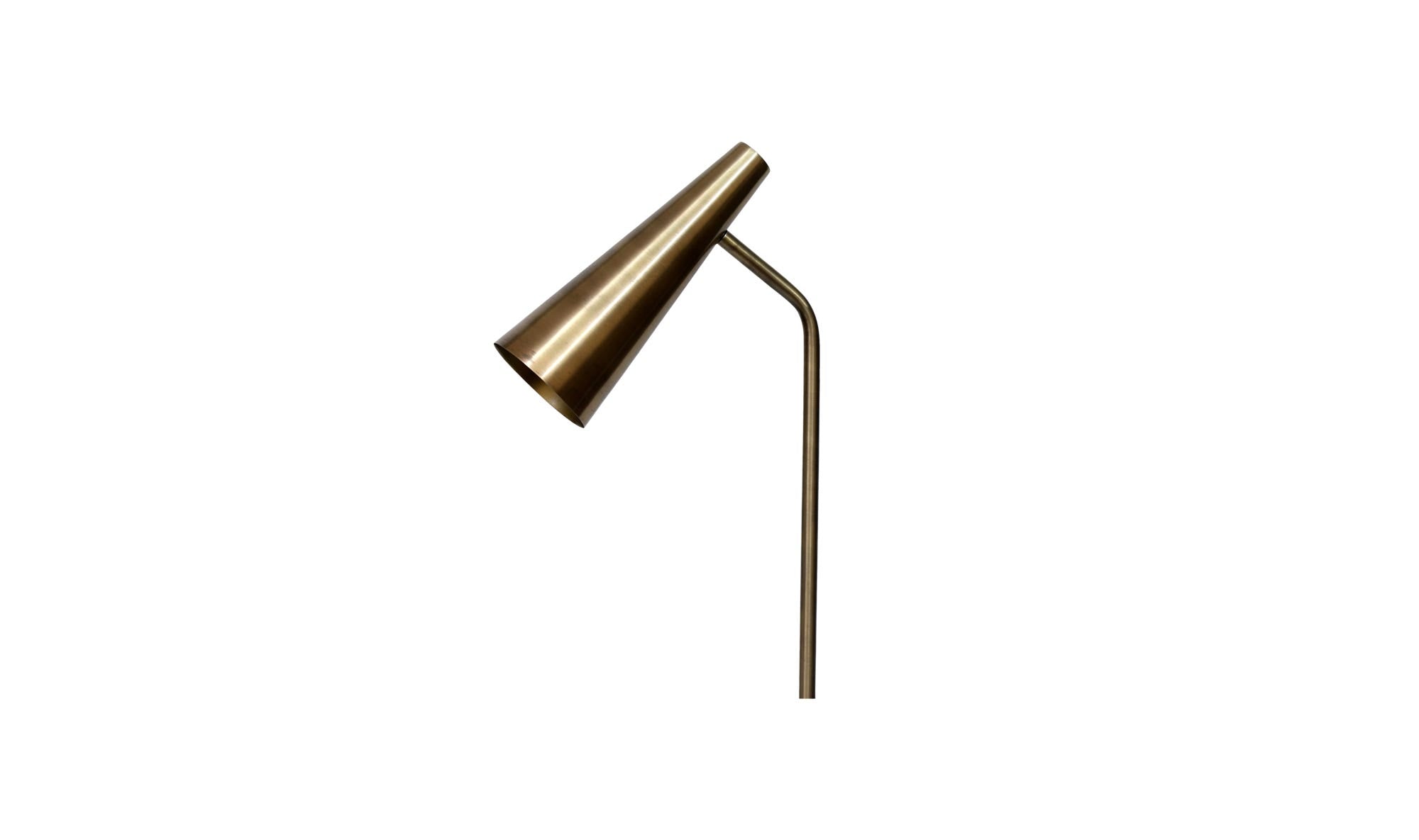 Gold Trumpet Floor Lamp