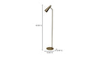 Gold Trumpet Floor Lamp