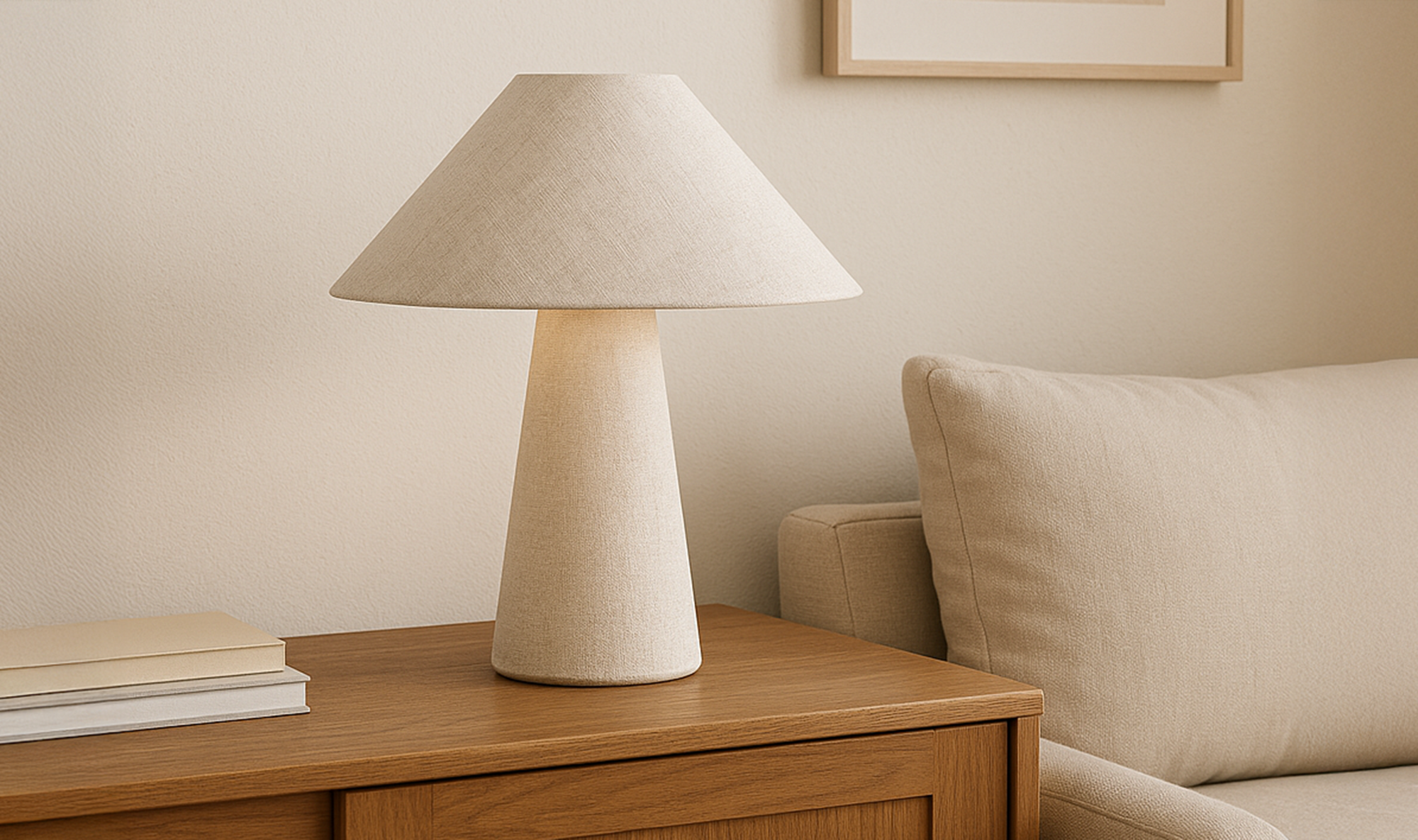 Flecked Ceramic Nori Table Lamp