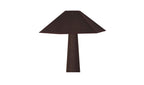 Ceramic Gigi Floor Lamp, Dark Brown